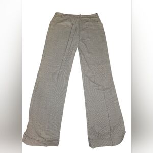 Express Stretch Dots Work Pants Black & White Size 3/4